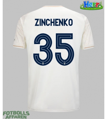 Nottingham Forest Oleksandr Zinchenko #35 Bortatröja 2025-26 Kortärmad
